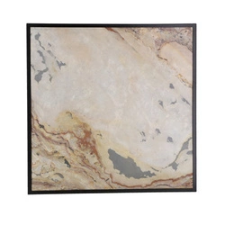 Stropní LED panel Luxan 59x59 černý rustikální do obýváku, kuchyně a ložnice