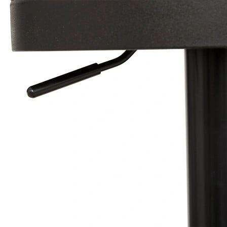 Kuchyňská barová stolička Ilsa zelená nastavitelná bez opěradla 75 cm