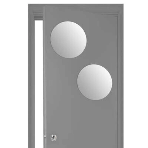 Sada 2 samolepicích kulatých zrcadel 40x40 cm do předsíně a obýváku 5five