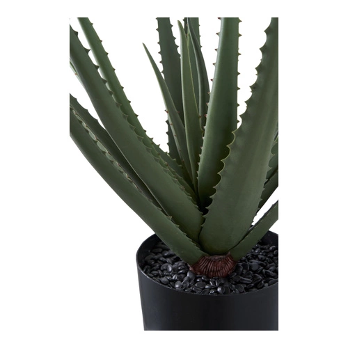 Umělá rostlina Aloe Intesi 51 cm moderní květina v květináči realistická do obýváku