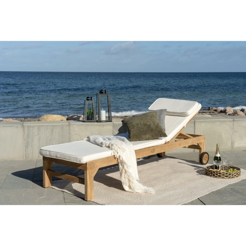 Moderní béžový venkovní koberec do obýváku a na terasu House Nordic Menorca 140x200