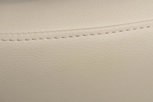 Otočný podnožník křesla Egg Soft béžová ekokůže moderní obývák D2.DESIGN