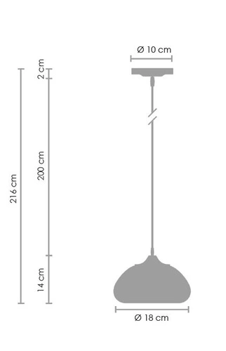 Závěsné svítidlo koule Victory Glow S zlaté sklo nastavitelné do obýváku 17 cm