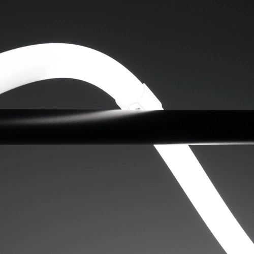 Závěsné svítidlo GALAKSE 148 černé LED nastavitelné moderní nad jídelní stůl