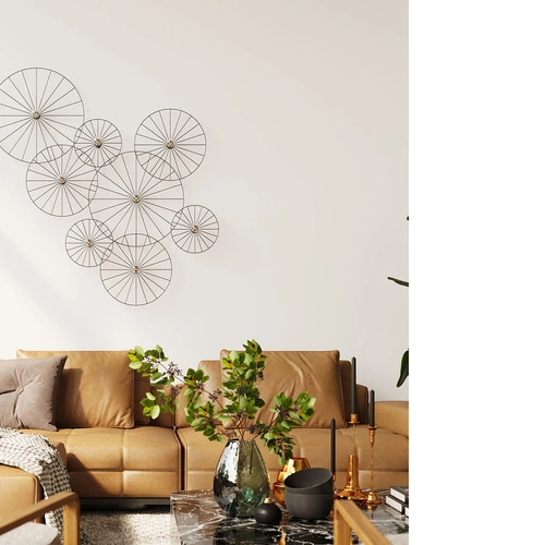 Nástěnné svítidlo Sirkel 30 černé moderní kovové do obývacího pokoje a ložnice Thoro