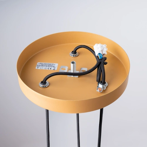 Závěsné svítidlo ARCHE 3P zlaté moderní, nastavitelné do obýváku a jídelny SOLLUX