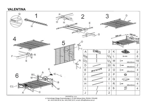 Postel do ložnice Valera 160x200 vintage dřevěná a kovová třešeň černá