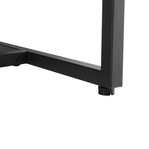 Moderní dřevěná TV skříňka Clar 160 cm volně stojící do obýváku dub černá Intesi