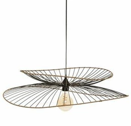 Závěsná lampa Alara černá 69,5 cm