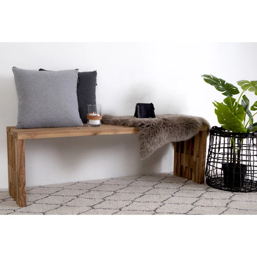 Lavička Benidorm 140 cm přírodní teak