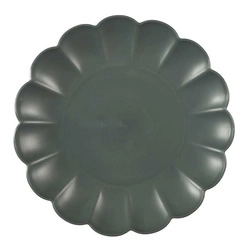 Dezertní talíř Iris 20,5 cm tmavě šedý