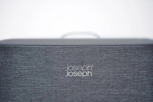 Joseph Joseph Tota moderní dvoukomorový koš na prádlo 60 l s víkem do koupelny černý