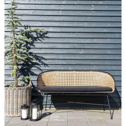 House Nordic Caor sada 4 dekorativních ratanových košů do obýváku a předsíně