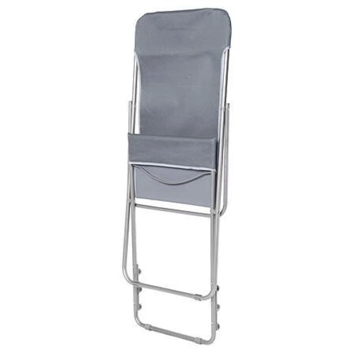 Zahradní lehátko Setuba šedé skládací polohovatelné moderní kovovo-textilní 5five simply smart