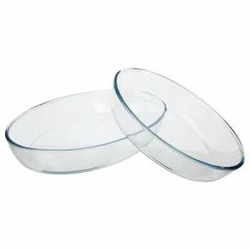 Sada 2 oválných skleněných misek odolných proti teplu