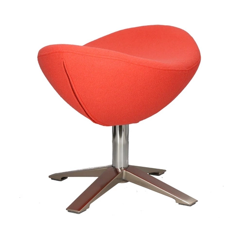 Podnožka Egg Měkká vlna korálová Výprodej