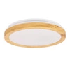 Stropní svítidlo Gandava stropní svítidlo 18W LED 29cm bílé dřevo 4000K
