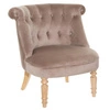 Křeslo Sixtine velvet taupe 