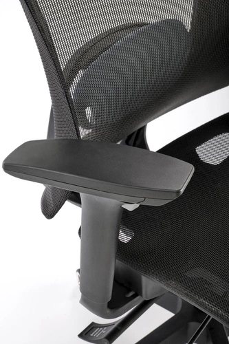 Lagot moderní ergonomická kancelářská židle černá s opěrkou hlavy a nastavitelnou výškou