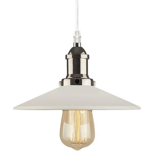 Závěsné svítidlo Eindhoven Loft 3 světla bílá chrom do obýváku a jídelny 76 cm