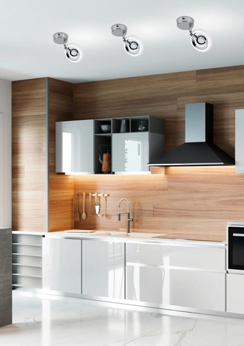 Nástěnná lampa Celt 1x6W LED chrom 3000K