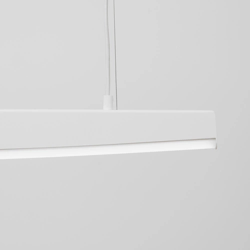 Závěsné svítidlo JORUN 120 bílá LED moderní do obýváku a jídelny, výškově nastavitelné Thoro