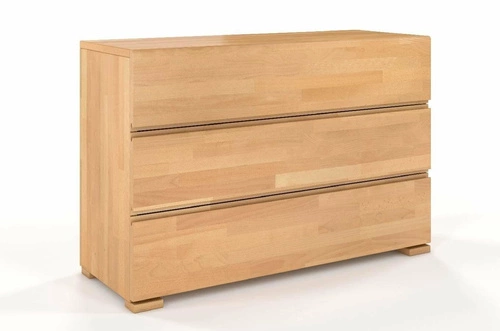 Buková komoda se zásuvkami SKANDICA Vestre 120 cm skandinávská do obýváku nebo ložnice