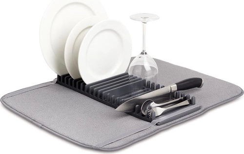 Stojan na sušení nádobí Udry šedý