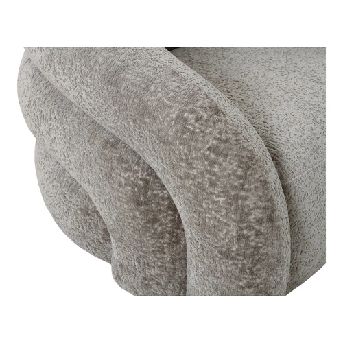 Otočná křesla Valletta šedá do obývacího pokoje moderní glamour s područkami čalouněná