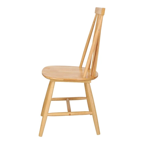 Dřevěná jídelní židle Wopy přírodní retro vintage do kuchyně Intesi
