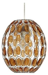 SeLMa 25 závěsná lampa 1x40W E27 oranžová + kabel 85-10523