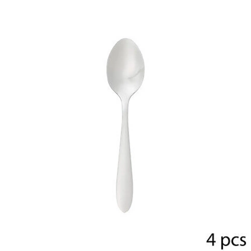 Sada kávových lžiček Nevis 5five simply smart, nerezová ocel, stříbrné, moderní, 4 ks