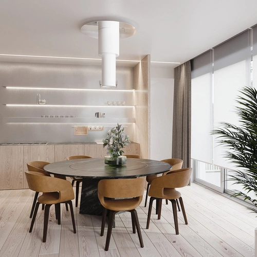 Stropní svítidlo TVAROR bílý