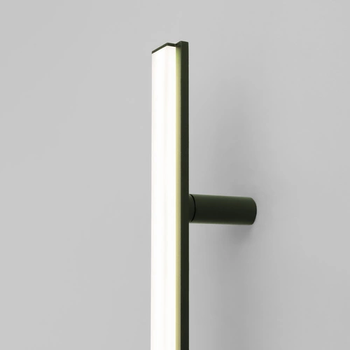 Moderní nástěnné LED svítidlo LAGOM 120 olivově zelené hliník do obývacího pokoje a ložnice Thoro