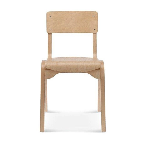 Dřevěná jídelní židle Fameg Puppy moderní skandinávský styl personalizovatelná stohovatelná