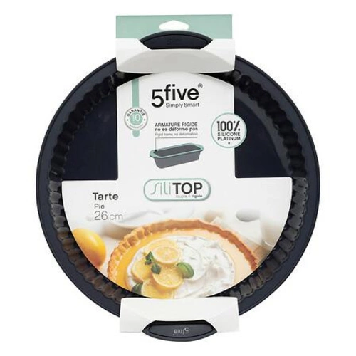 Silikonová forma na jablečný koláč šedá 26 cm na pečení 5five simply smart