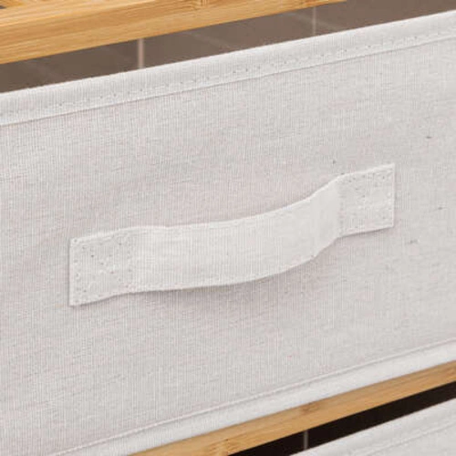 Bambusová komoda se zásuvkami Tidy 5five simply smart moderní do ložnice a obýváku 144 cm