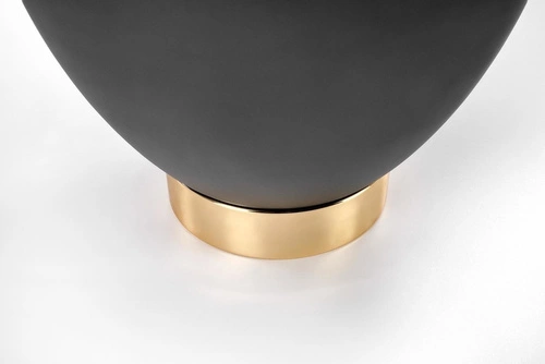 Kulatý konferenční stolek Moonshine L bílý mramor glamour s úložným prostorem moderní do obýváku 73 cm