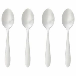 Sada kávových lžiček Nevis 5five simply smart, nerezová ocel, stříbrné, moderní, 4 ks