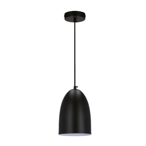 Icaro závěsná lampa černá 1x40W E27 stínidlo černé