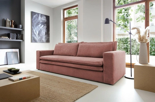 Pohovka Ulnes rozkládací pink Poso 29