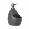 Keramický dávkovač na mycí prostředek a houbičku Joey Umbra šedý do kuchyně