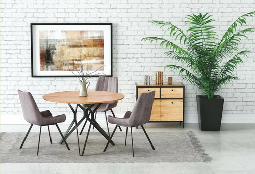 Třídní stůl zlatý dub/černá