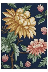 Venkovní koberec na zahradu a terasu Midnight Garden Navy 200x280 klasický snadno čistitelný