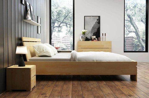 Dřevěná komoda se zásuvkami Sparta 120 cm skandinávská do obýváku a ložnice SKANDICA