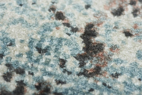 Moderní viskózový koberec do obýváku Sintra Teal Peach 200x300 cm Carpet Decor