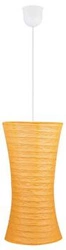 Závěsné svítidlo Tai moderní papírové oranžové do obýváku a ložnice 30 cm