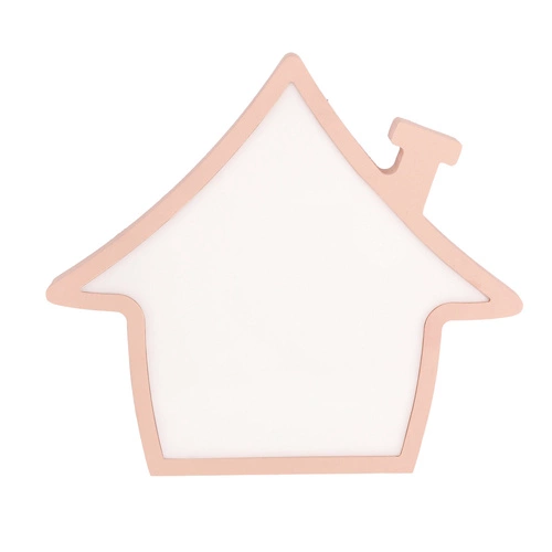 Dětská noční LED lampička House růžová moderní dekorativní CANDELLUX