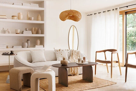 Jídelní dřevěná židle s područkami z přírodního teaku Miyako Atmosphera