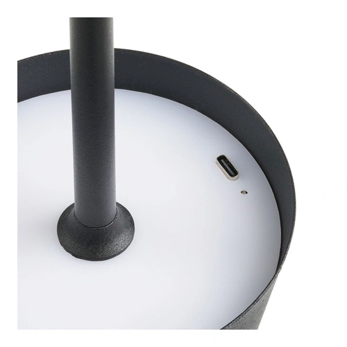 Stolní lampa Bradford černá LED akumulátorová moderní do obýváku